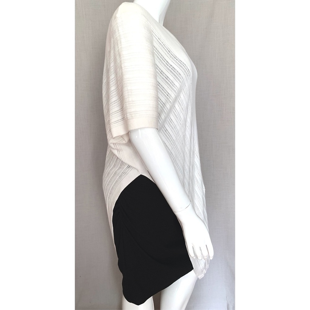 Chico's Traveler's Asymmetrical Poncho Sweater XL
